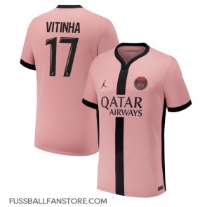 Paris Saint-Germain Vitinha #17 Replik 3rd trikot 2024-25 Kurzarm